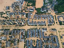 Flood Hit Rongjiang