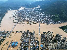 Flood Hit Rongjiang