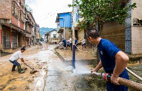 Flooding in South West China