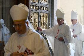 Pope Leo XIV Leads A Meditation For The Jubile of Bishops - Vatican