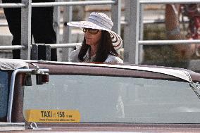 Roberto and Allison Mignone At Venice Airport - Italy
