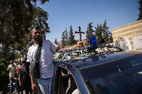 Mar Elias Church Victims Funeral - Damascus