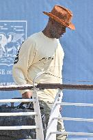 Corey Gamble At Venice Airport - Italy