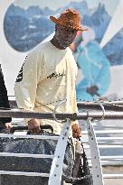 Corey Gamble At Venice Airport - Italy