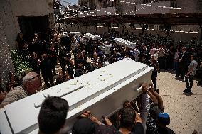 Mar Elias Church Victims Funeral - Damascus