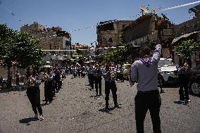 Mar Elias Church Victims Funeral - Damascus