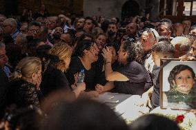 Mar Elias Church Victims Funeral - Damascus