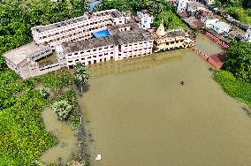 Two Lakh People Affected by Ghatal Floods - India