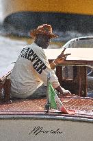 Corey Gamble At Venice Airport - Italy