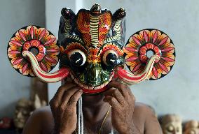Traditional Sri Lankan Mask Making - Sri Lanka