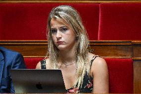 Questions to the government at the National Assembly in Paris FA