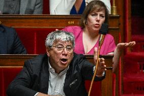 Questions to the government at the National Assembly in Paris FA