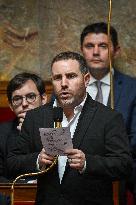 Questions to the government at the National Assembly in Paris FA