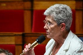 Questions to the government at the National Assembly in Paris FA