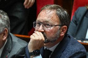Questions to the government at the National Assembly in Paris FA