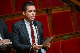 Questions to the government at the National Assembly in Paris FA