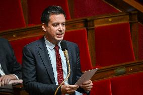 Questions to the government at the National Assembly in Paris FA