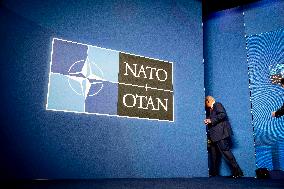 Press Conference After NATO Summit in The Hague - Netherlands