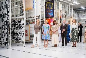 Queen Maxima Meets the Partners of World Leaders - Rotterdam