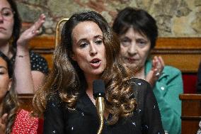 Questions to the government at the National Assembly in Paris FA