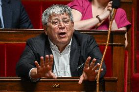 Questions to the government at the National Assembly in Paris FA