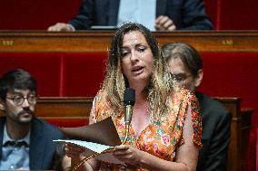 Questions to the government at the National Assembly in Paris FA