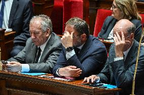 Questions to the government at the National Assembly in Paris FA