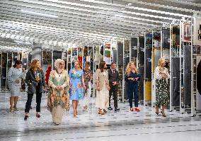 Queen Maxima Meets the Partners of World Leaders - Rotterdam