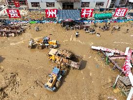 Heavy Rain Leaves Southwest China Under Water