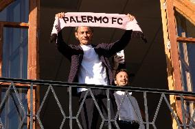 CALCIO - Serie B - Filippo Inzaghi meets the fans of Palermo Calcio