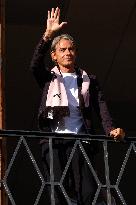 CALCIO - Serie B - Filippo Inzaghi meets the fans of Palermo Calcio