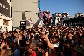 CALCIO - Serie B - Filippo Inzaghi meets the fans of Palermo Calcio