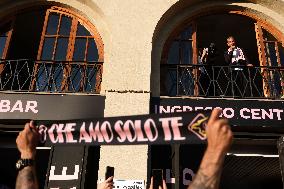 CALCIO - Serie B - Filippo Inzaghi meets the fans of Palermo Calcio