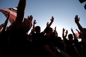 CALCIO - Serie B - Filippo Inzaghi meets the fans of Palermo Calcio