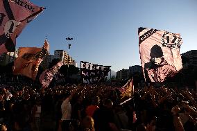 CALCIO - Serie B - Filippo Inzaghi meets the fans of Palermo Calcio