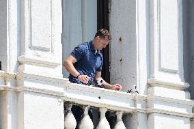 Security At Aman Venice Hotel - Venice
