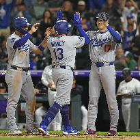 Baseball: Dodgers vs. Rockies