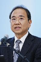 Fuji TV president's press conference
