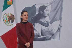 President Claudia Sheinbaum News Conference - Mexico
