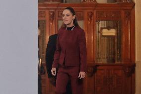 President Claudia Sheinbaum News Conference - Mexico