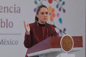 President Claudia Sheinbaum News Conference - Mexico