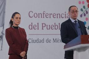 President Claudia Sheinbaum News Conference - Mexico
