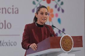 President Claudia Sheinbaum News Conference - Mexico