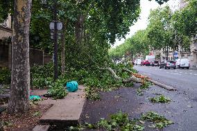 Recovery After Violent Storms in Paris - Paris