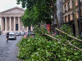 Recovery After Violent Storms in Paris - Paris