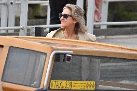 José Ramón Andrés Puerta and his Wife Patricia Andres  At Venice Airport