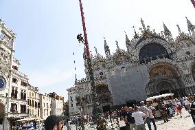Extinction Rebellion Action Against Jeff Bezos’ Wedding - Venice