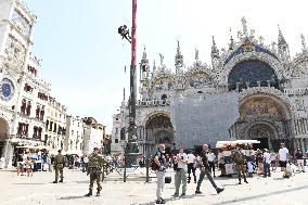 Extinction Rebellion Action Against Jeff Bezos’ Wedding - Venice