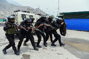 Security Mock Drill in Srinagar - India