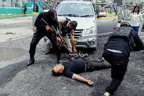 Security Mock Drill in Srinagar - India